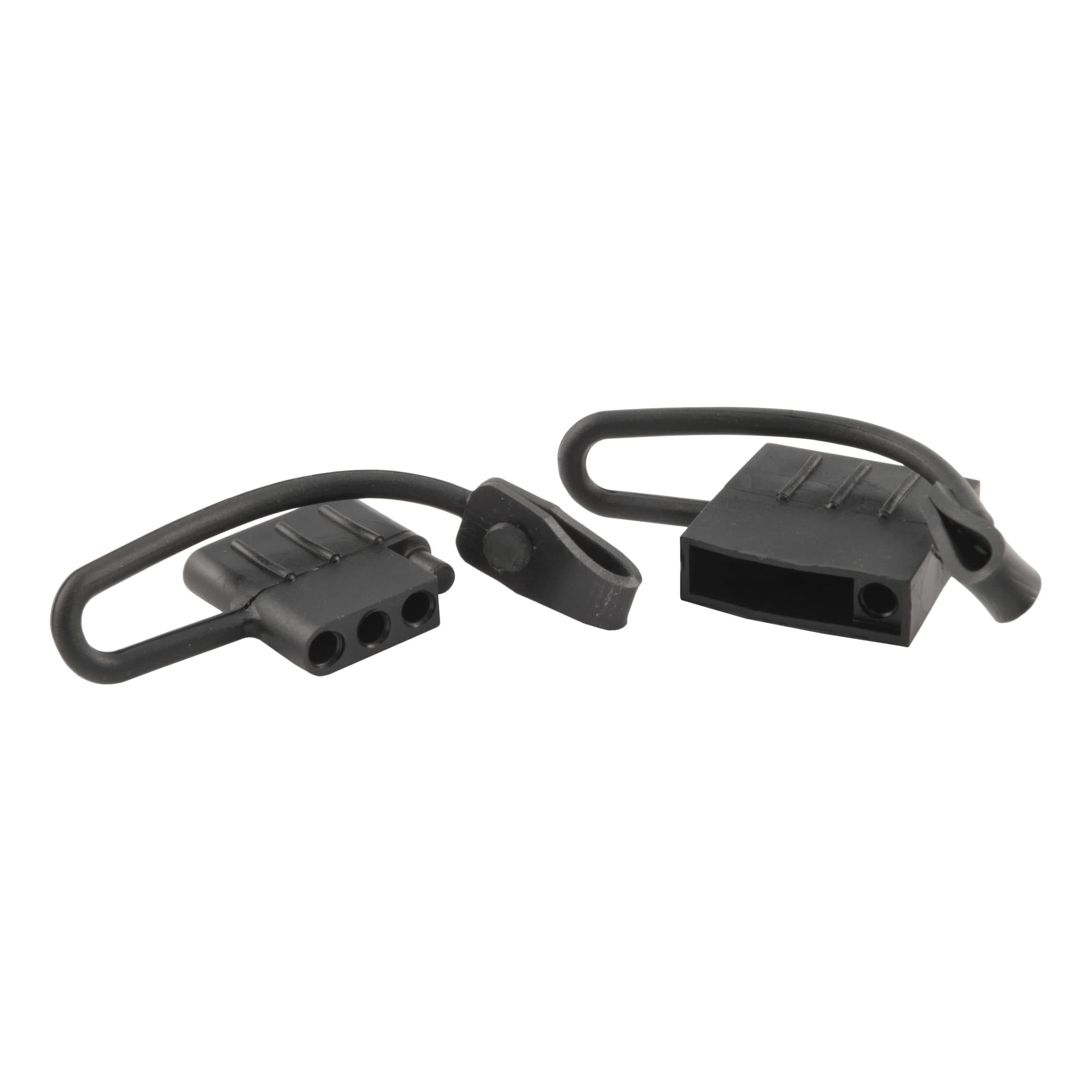CURT 58761 4-Way Flat Vehicle & Trailer Connector Dust Cover Set (Packaged)