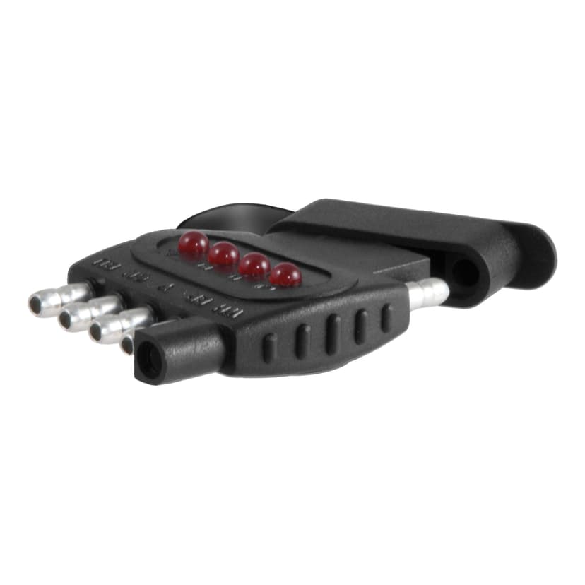 CURT 57505 5-Way Flat Vehicle-Side Connector Tester