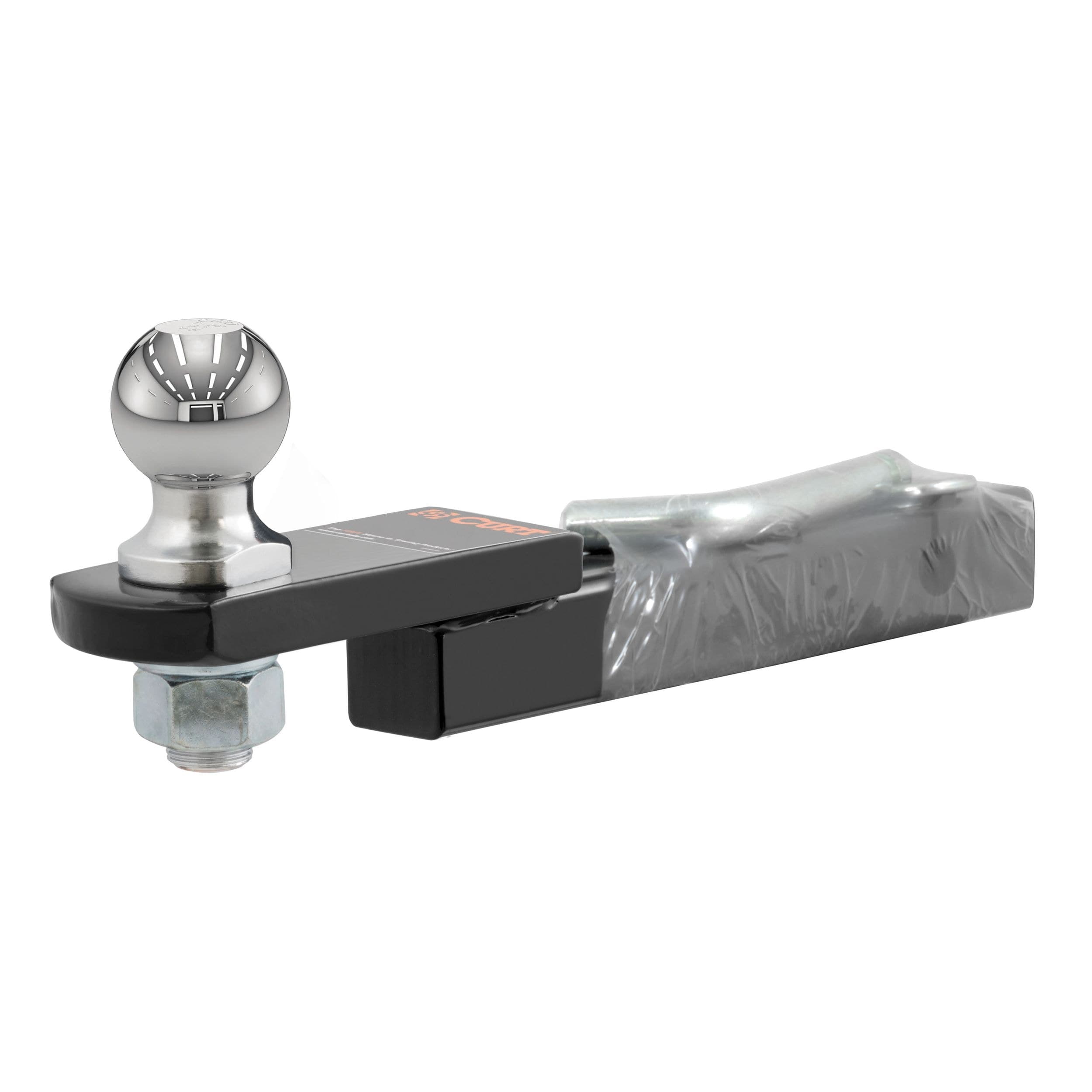 CURT 45147 Towing Starter Kit with 2" Ball (3,500 lbs, 3/4" Rise)