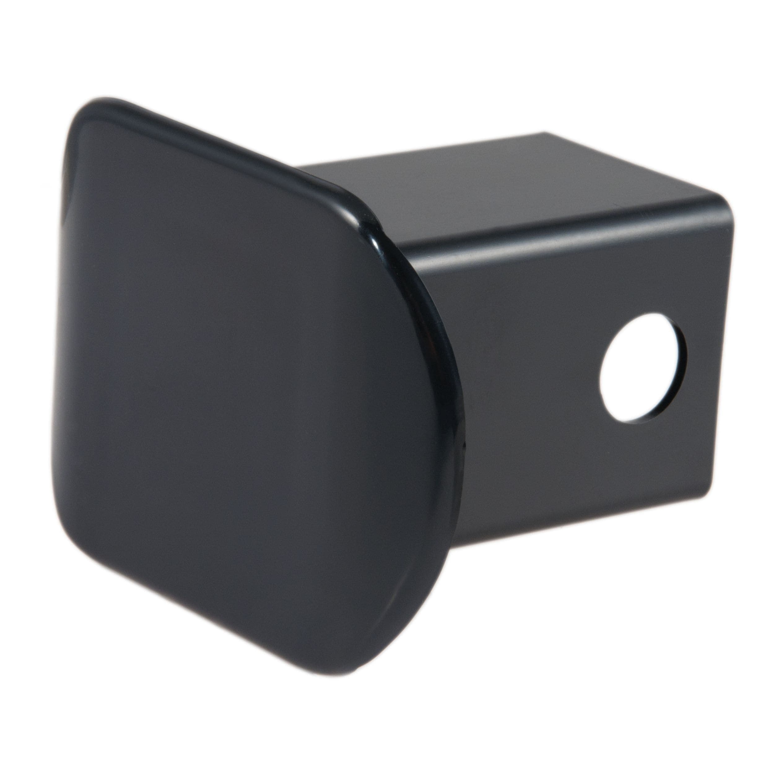 CURT 22181 Black Plastic Hitch Tube Cover, 2-in (Packaged)