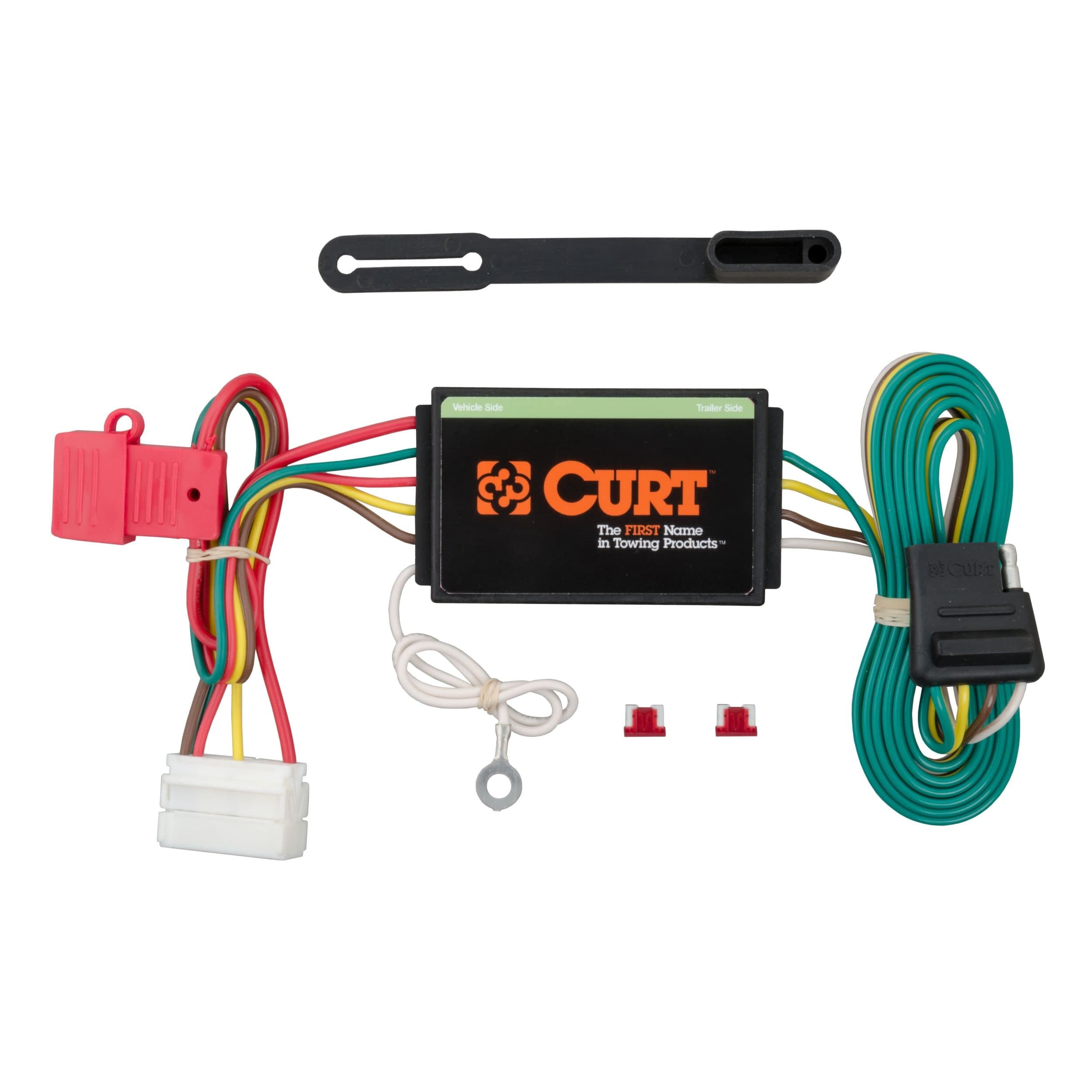 CURT 56192 Vehicle-Side Custom 4-Pin Trailer Wiring Harness, Fits Select Acura MDX