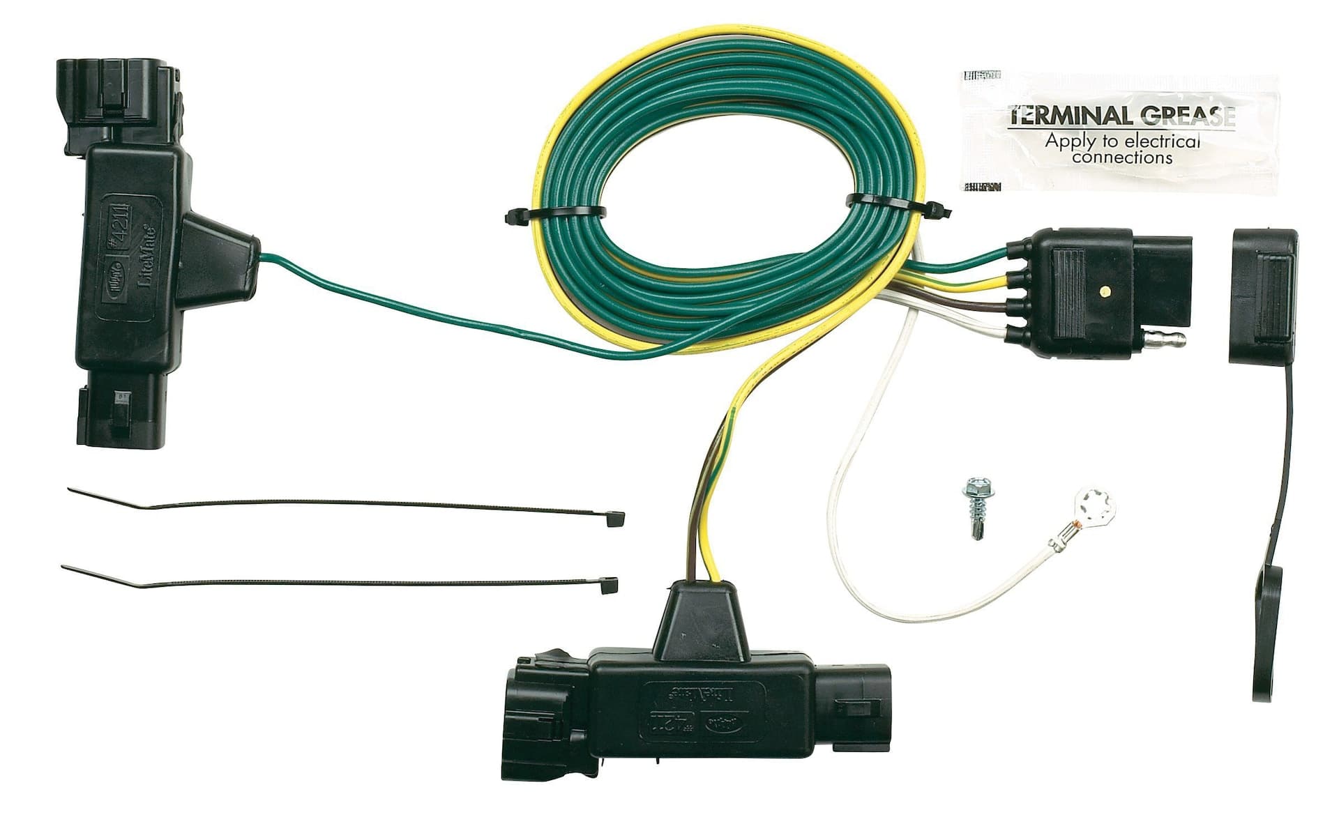 Hopkins Towing Solution Plug-In Simple Vehicle Wiring Kit, 1995-2003