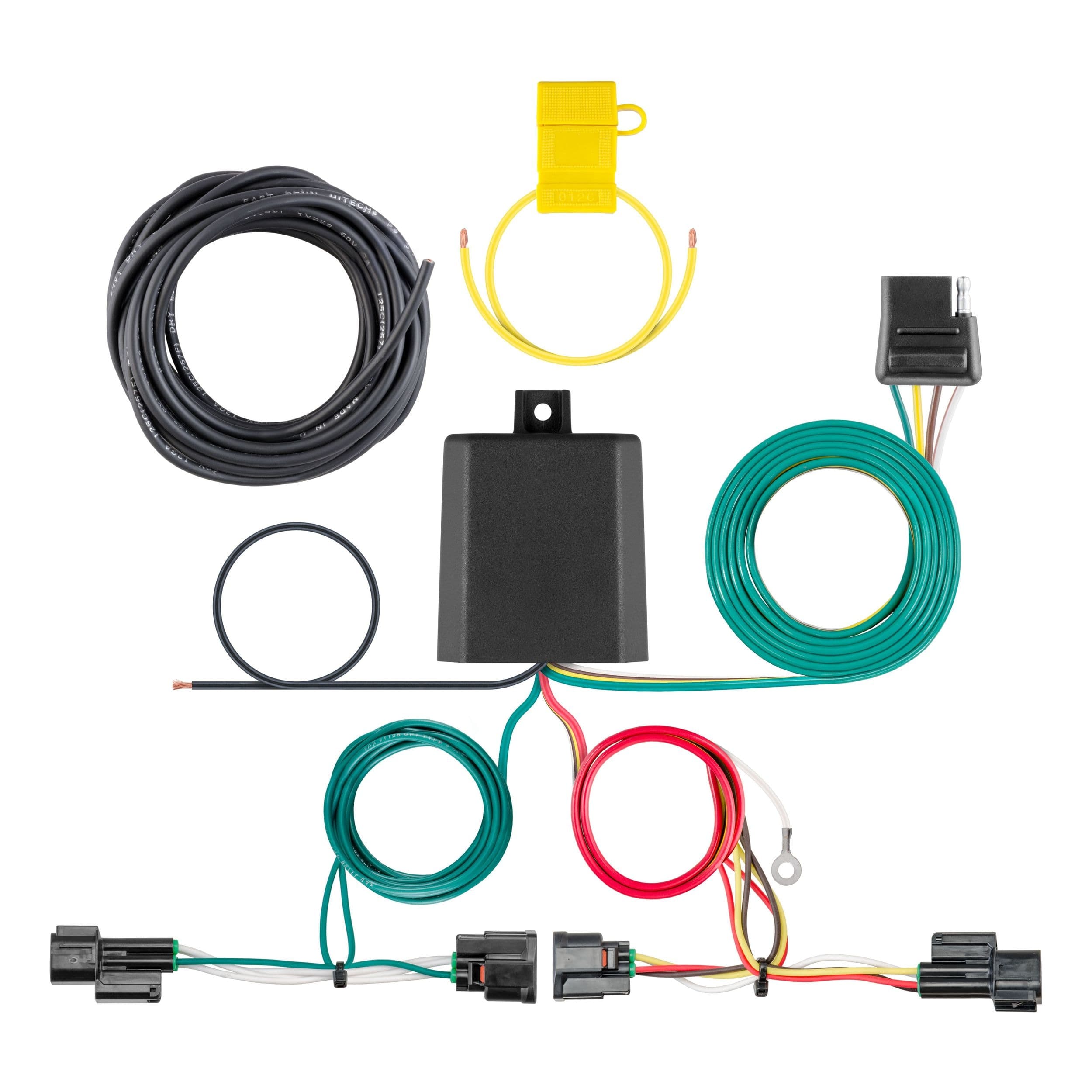 CURT 56483 Vehicle-Side Custom 4-Pin Trailer Wiring Harness, Fits Select Honda HR-V