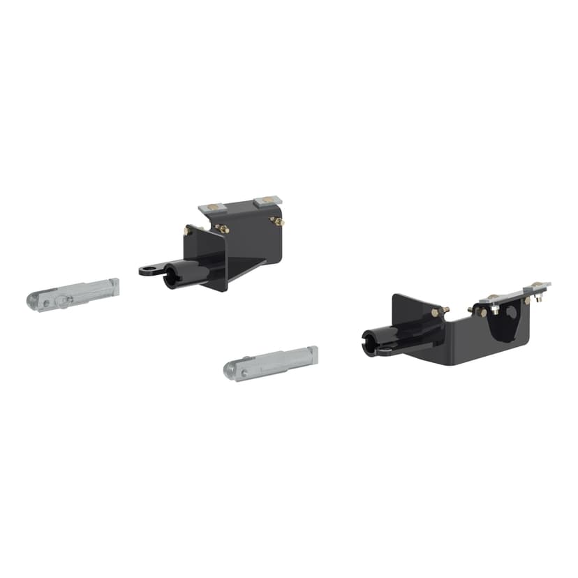 CURT 70136 Custom Tow Bar Base Plate Brackets for Dinghy Towing, Fits Select Chevrolet Traverse