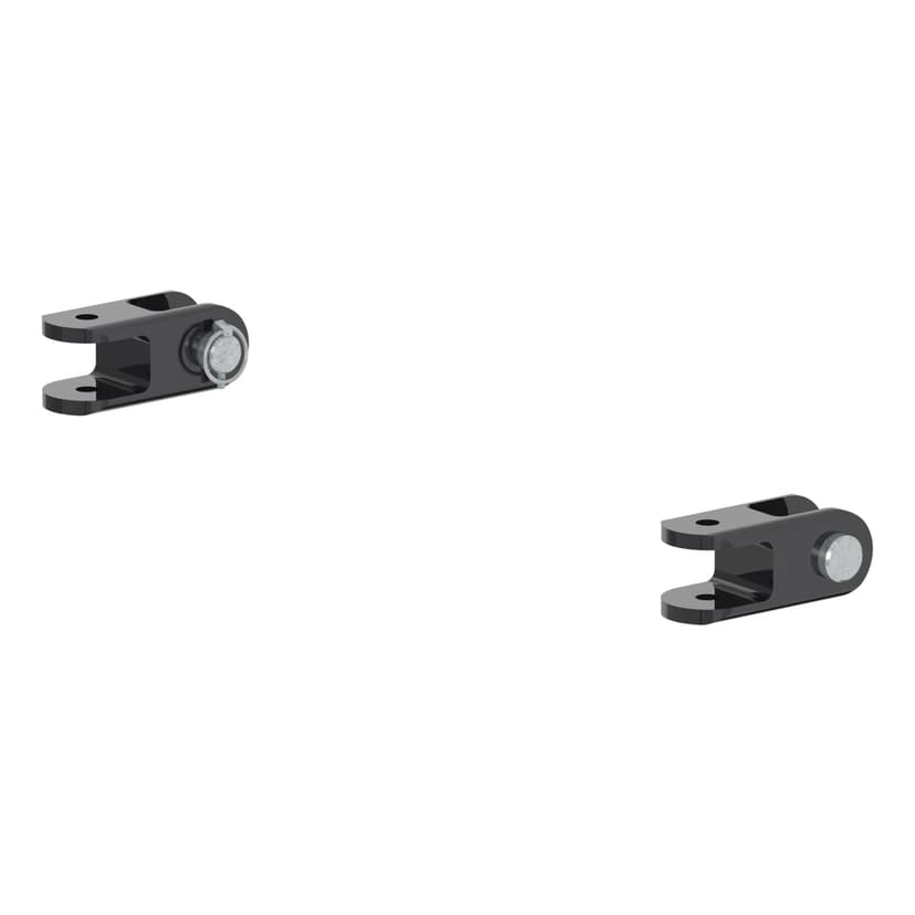 CURT 70140 Custom Tow Bar Base Plate Brackets for Dinghy Towing, Fits Select Ford Bronco