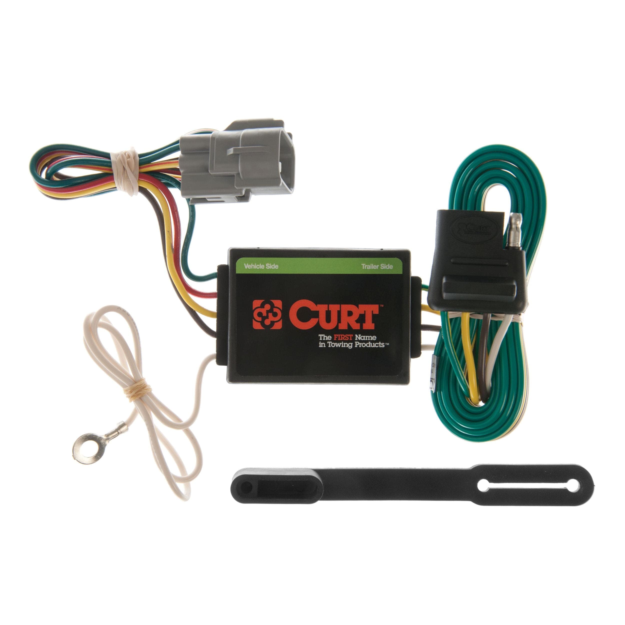 CURT 55365 Custom 4-Flat, Land Cruiser, LX470, OEM Tow Package Required