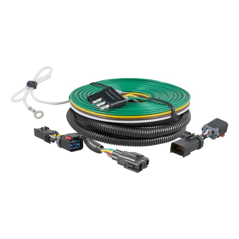 CURT 58915 Custom Towed-Vehicle RV Wiring Harness for Dinghy Towing, Fits Select Jeep Grand Cherokee