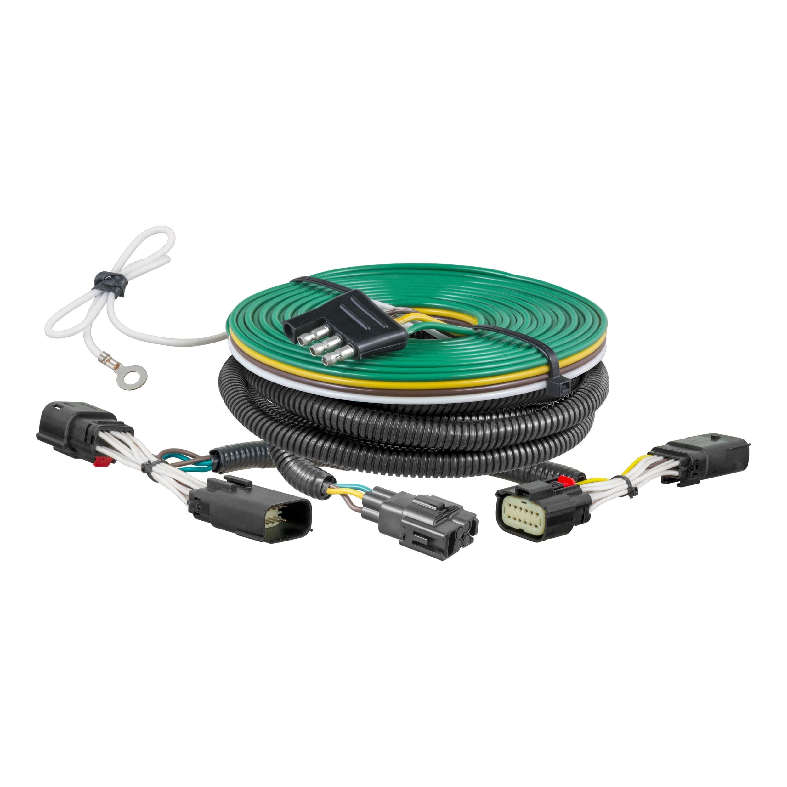 CURT 58964 Custom Towed-Vehicle Wiring Harness for Towing, Select Jeep Wrangler JL