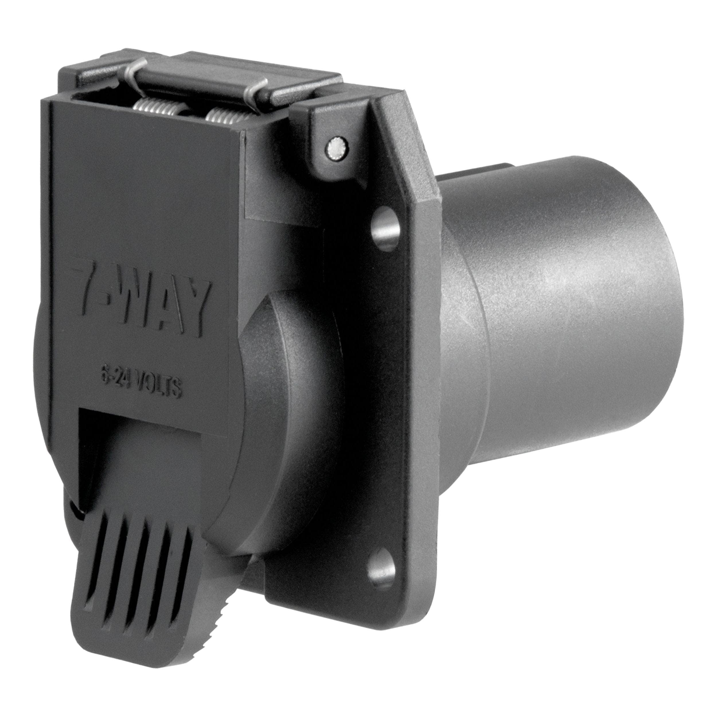 CURT 55415 Replacement OE 7-Way RV Blade Socket (Plugs into USCAR)