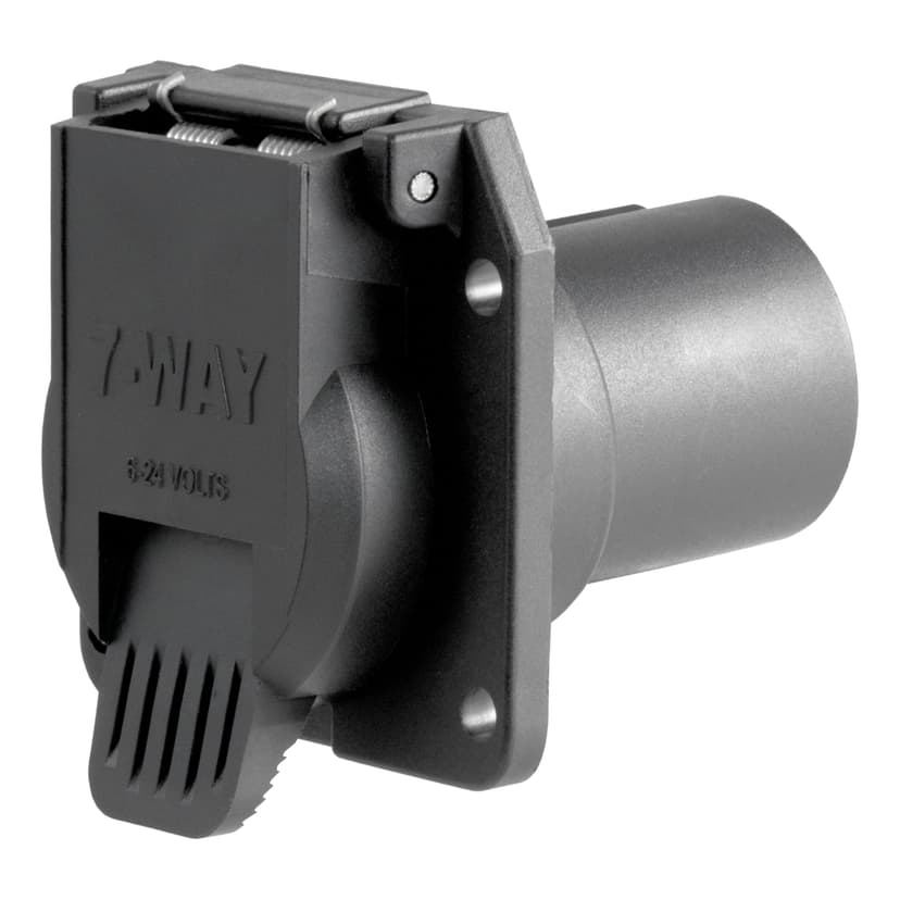 CURT 55415 Replacement OE 7-Way RV Blade Socket (Plugs into USCAR)