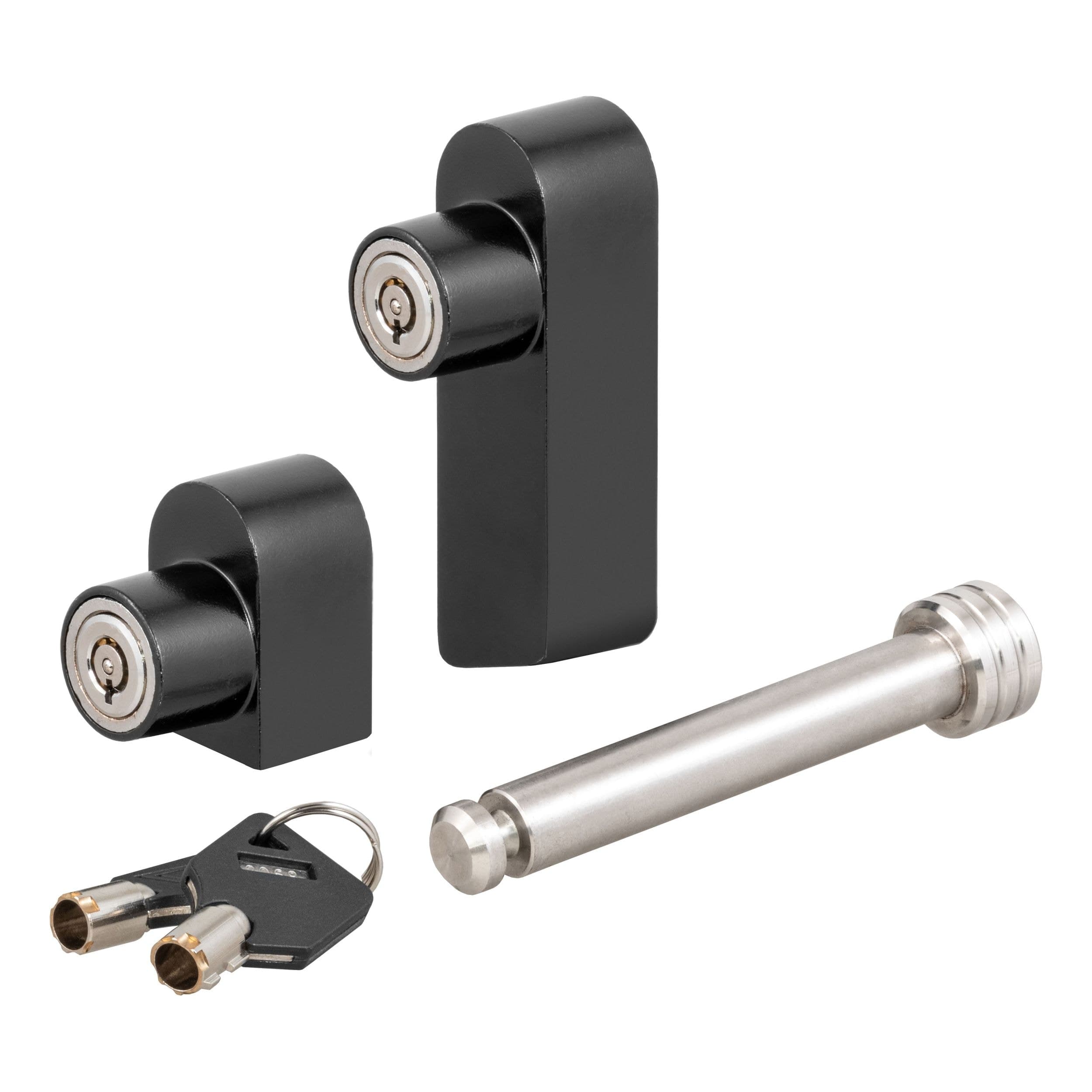 CURT 45932 Rebellion XD Tongue & Hitch Lock Set, 2 or 2-1/2-in Receiver