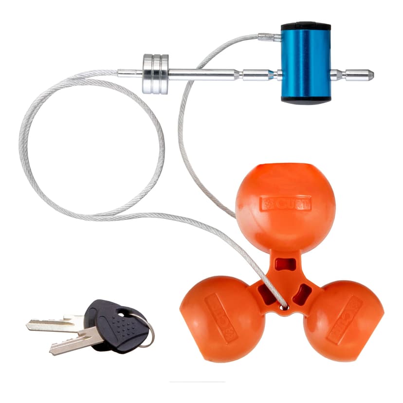 CURT 23082 Universal Tri-Ball Trailer Coupler Lock
