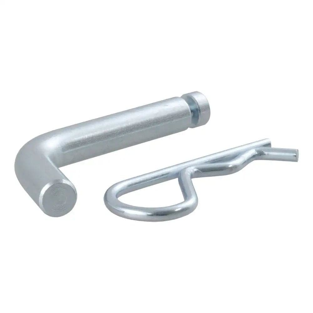 CURT 21404 1/2-in Hitch Pin with Groove (1-1/4-in Receiver, Zinc, Packaged)