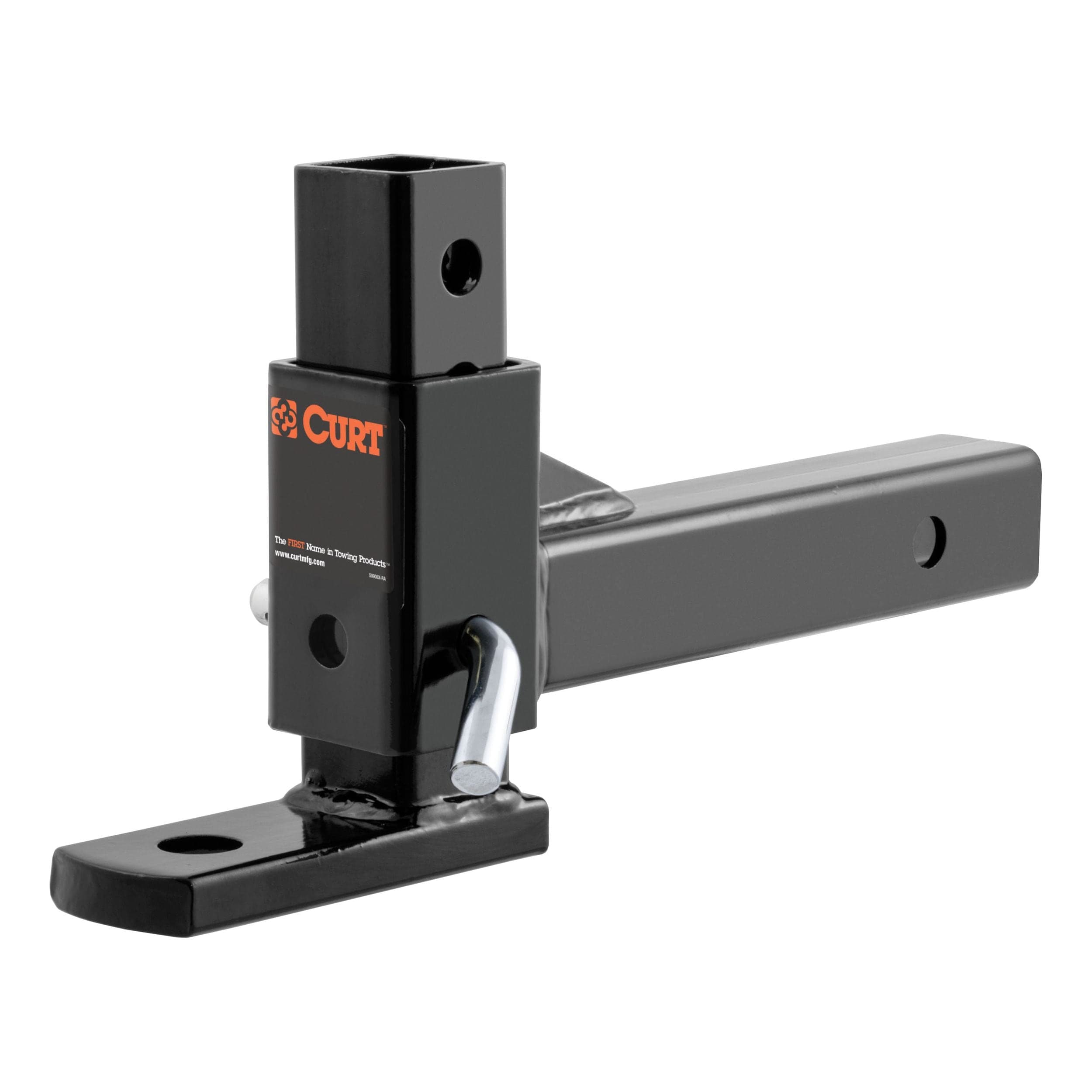 CURT 45812 Adjustable Ball Mount (2-in Shank, 1-in Ball Hole)