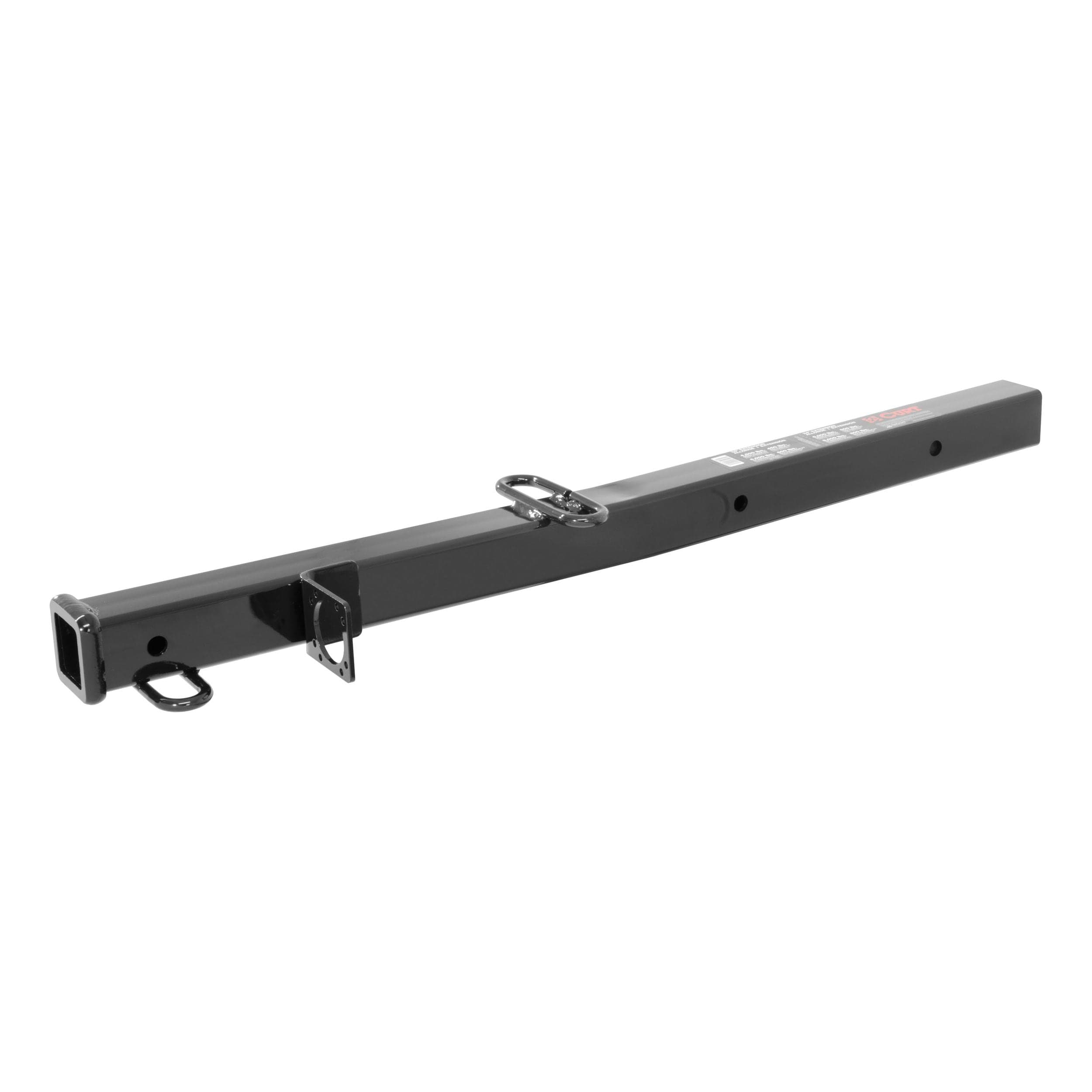 CURT 45048 Receiver Tube Adapter 2-1/2 to 2 Shank, 4500 lb, 34" Length