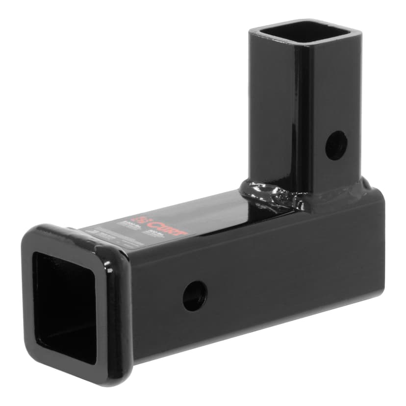 CURT 45013 Vertical Receiver Adapter (2-in Shank, 5,000-lb)