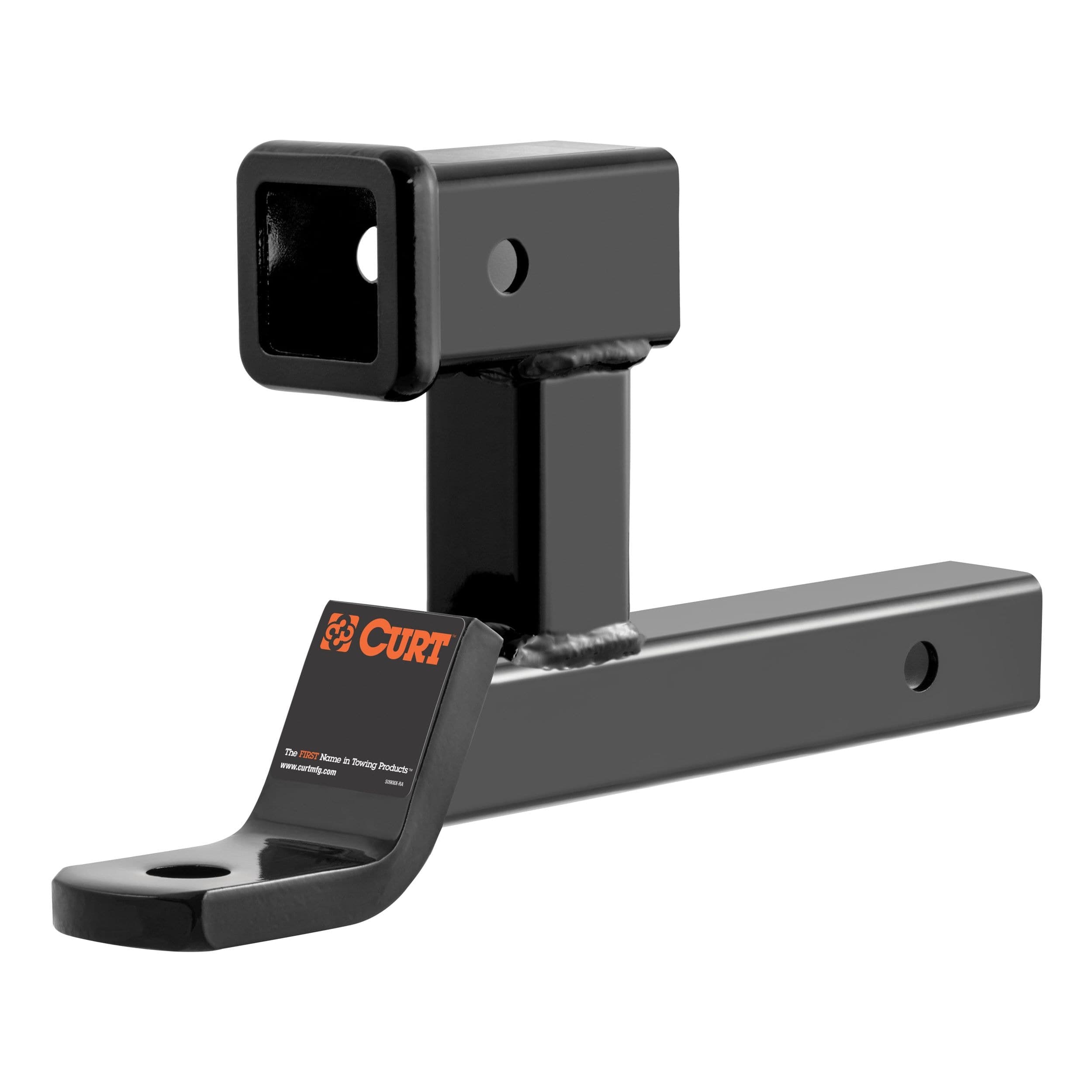 CURT 45810 Multi-Use Ball Mount (7500-lb, 5-13/16-in Rise, 1-in Ball Hole)