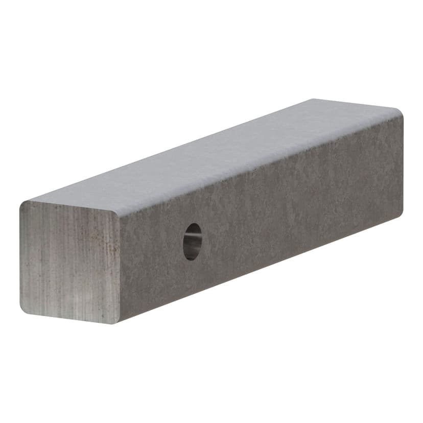 CURT 49529 2-in x 10-in Raw Steel Hitch Bar