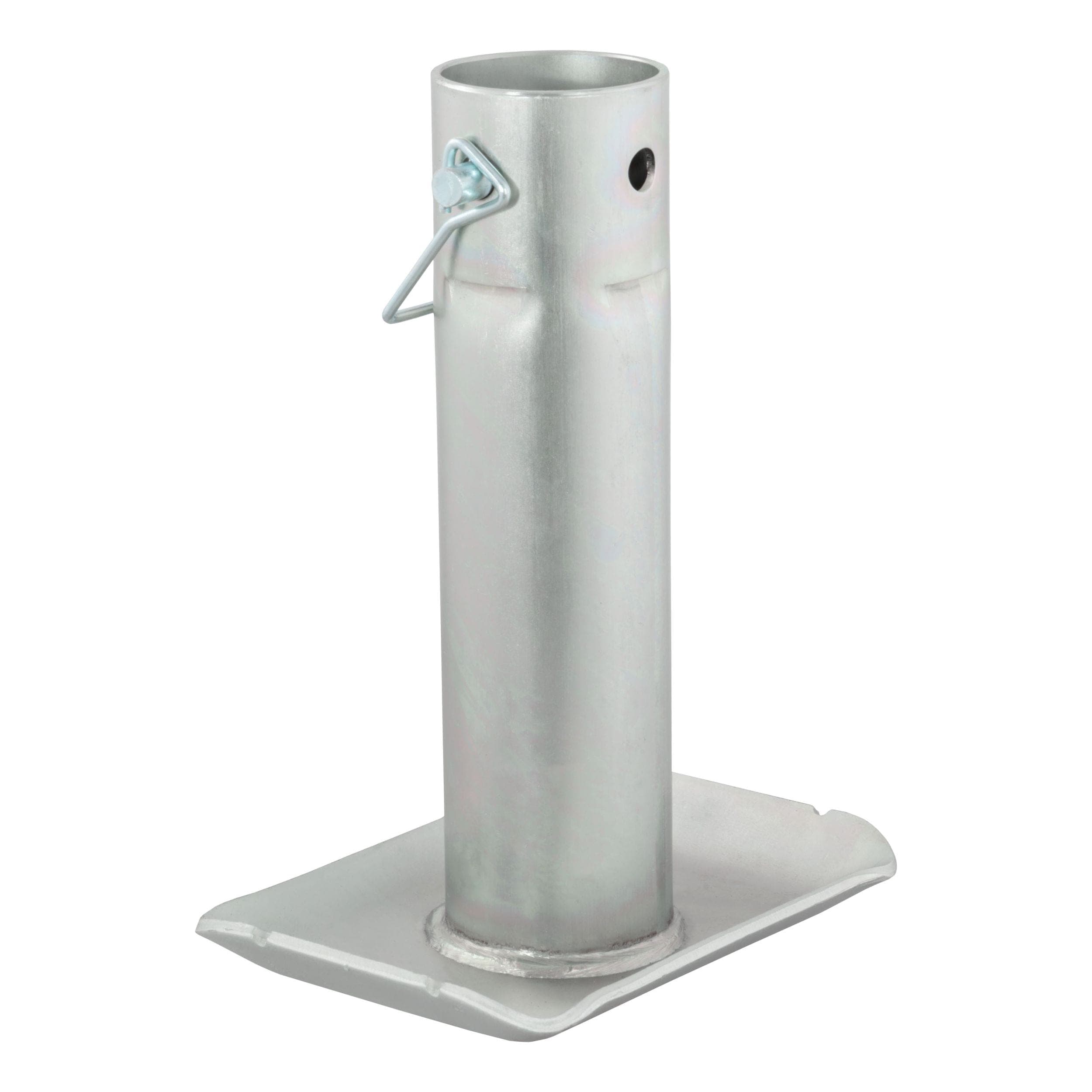 CURT 28274 Pin-On Jack Foot (Fits 2" Tube, 2,000 lbs, 8-1/2" Height)