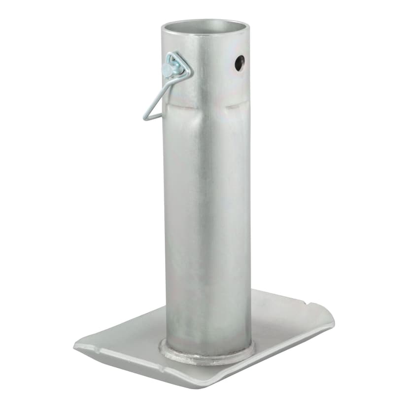 CURT 28274 Pin-On Jack Foot (Fits 2" Tube, 2,000 lbs, 8-1/2" Height)