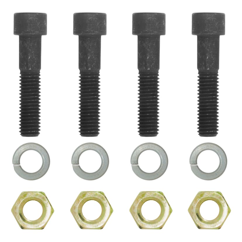CURT 48332 Pintle Mount Hardware Kit (60,000 lbs., Black Oxide)