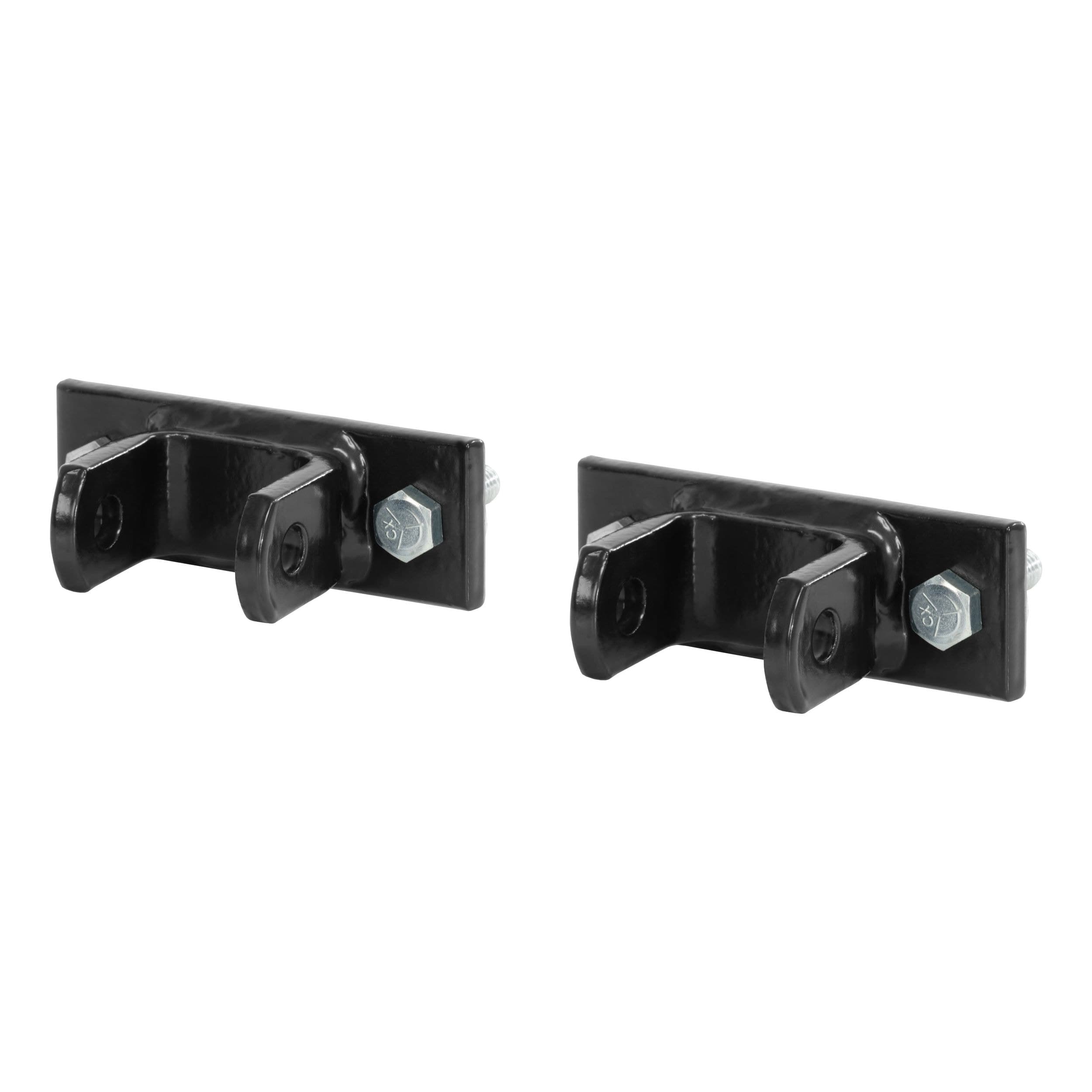 CURT 19748 Adjustable Tow Bar Bumper Brackets (1/2-in Pin Holes)