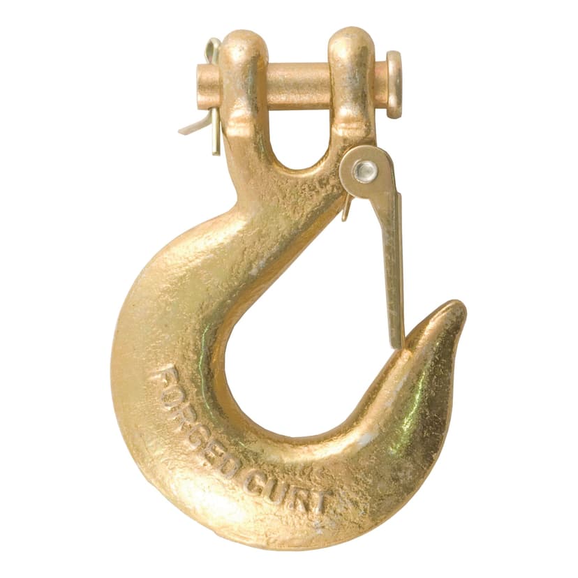 CURT 81960 3/8-in Safety Latch Clevis Hook (24,000-lbs.)