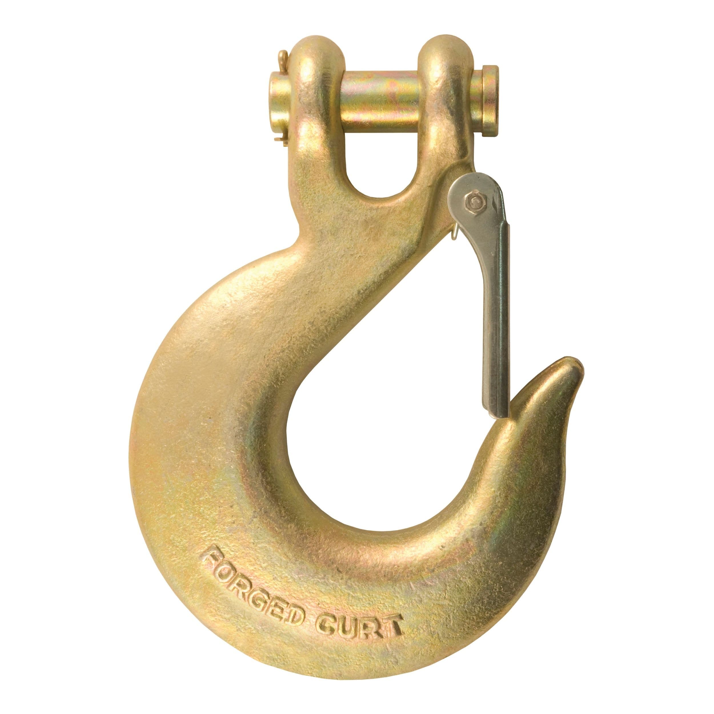 CURT 81920 5/8-in Safety Latch Clevis Hook (65,000-lb)