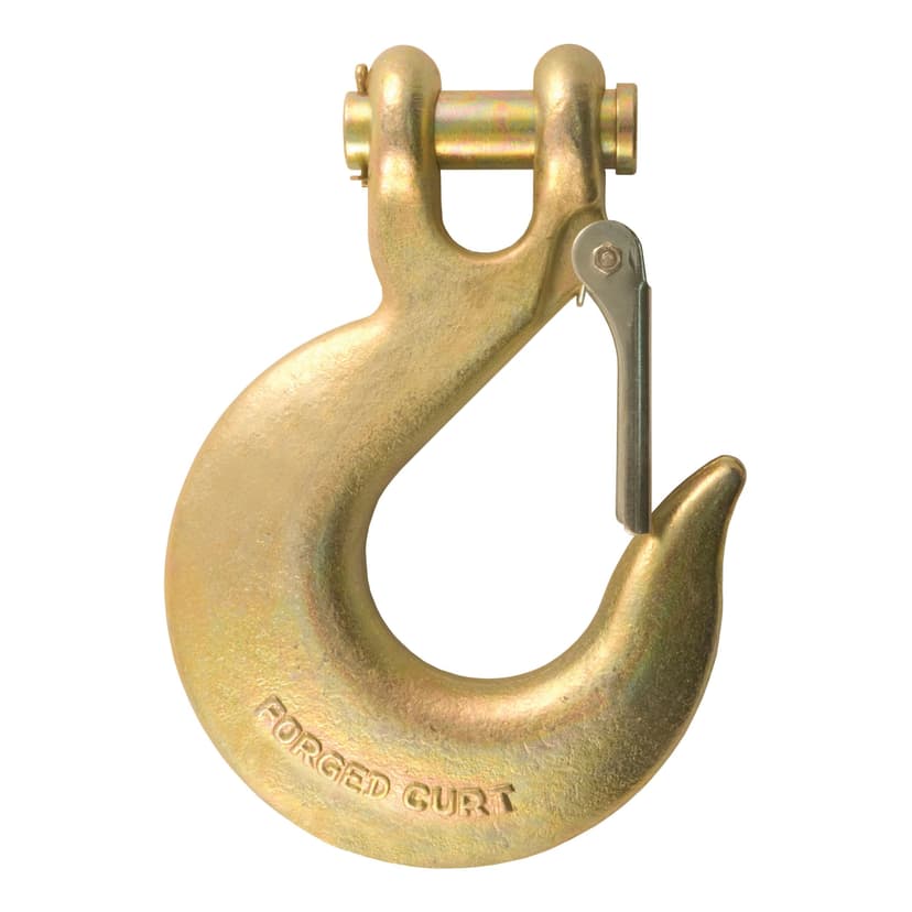 CURT 81920 5/8-in Safety Latch Clevis Hook (65,000-lb)