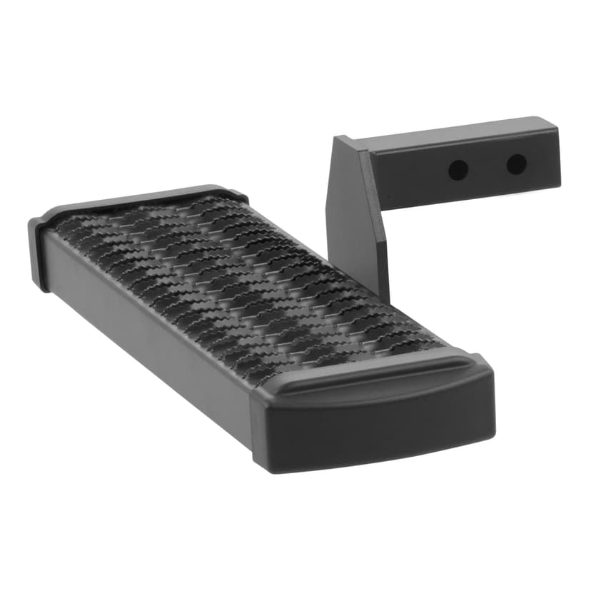 CURT 32002 Grip Step Receiver Hitch Step with 6-in Drop