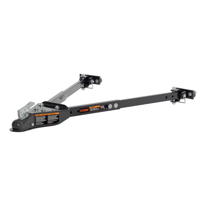 CURT 19750 Universal Tow Bar for Flat or Dinghy Towing 5,000 lb, 2" Coupler