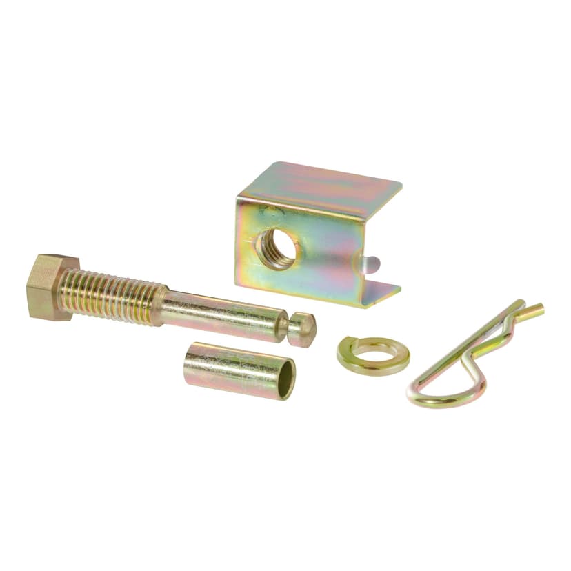 CURT 22323 Anti-Rattle Hitch Pin and Shim (2-in Receiver with 5/8-in Hole)
