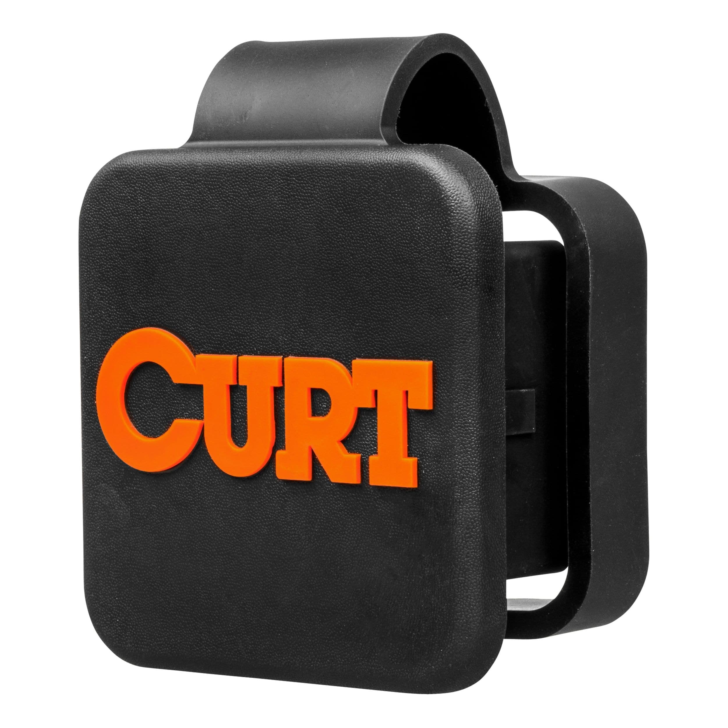 CURT 22279 Rubber Trailer Hitch Cover, Rear Mount, Fits 2-in Receiver