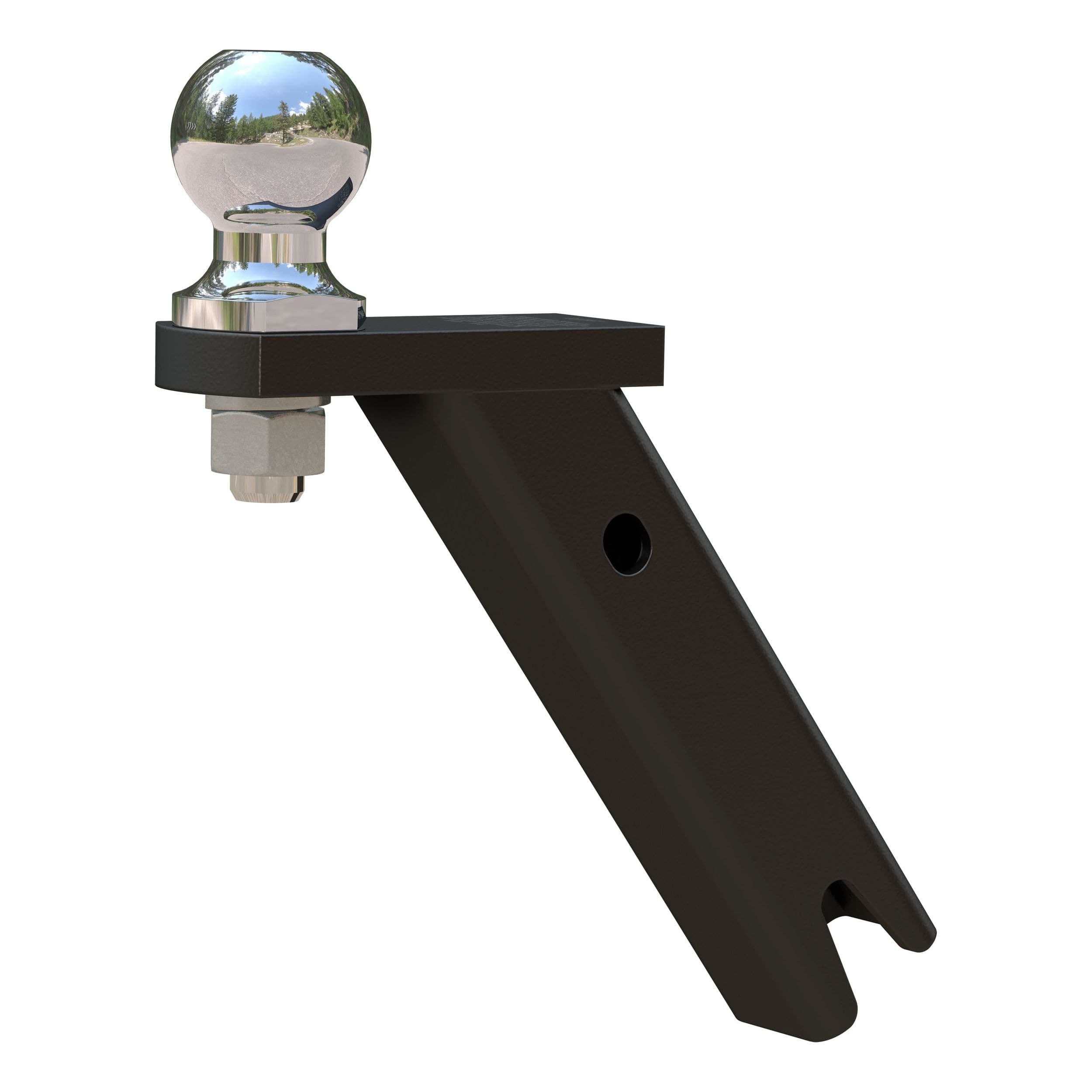 CURT 18416 ActiveLink Hitch Ball Mount, Fits 2-in Trailer Couplers, 3,500-lbs GTW