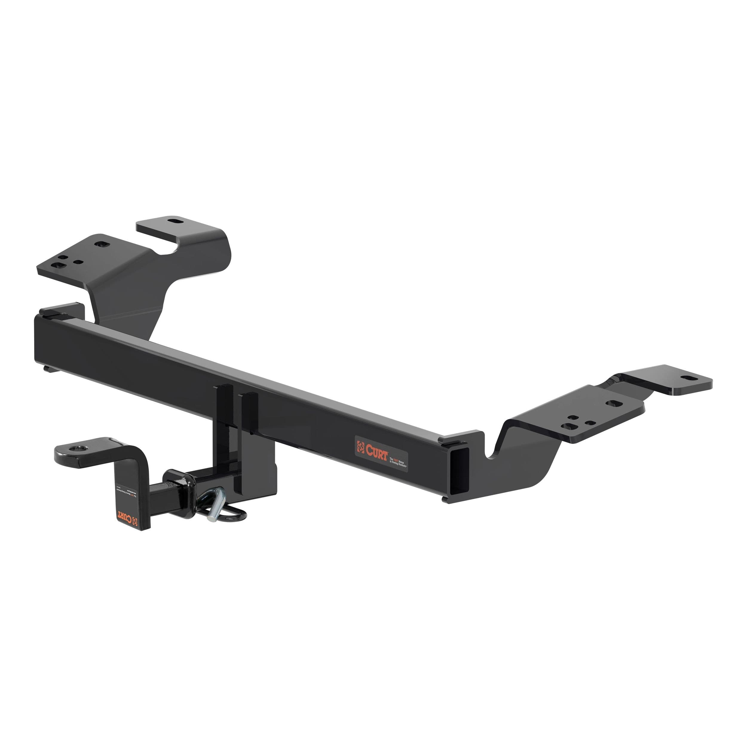 CURT 115763 Class 1 Trailer Hitch with Ball Mount, 1-1/4-In Receiver, Fits Select Toyota Avalon, Camry