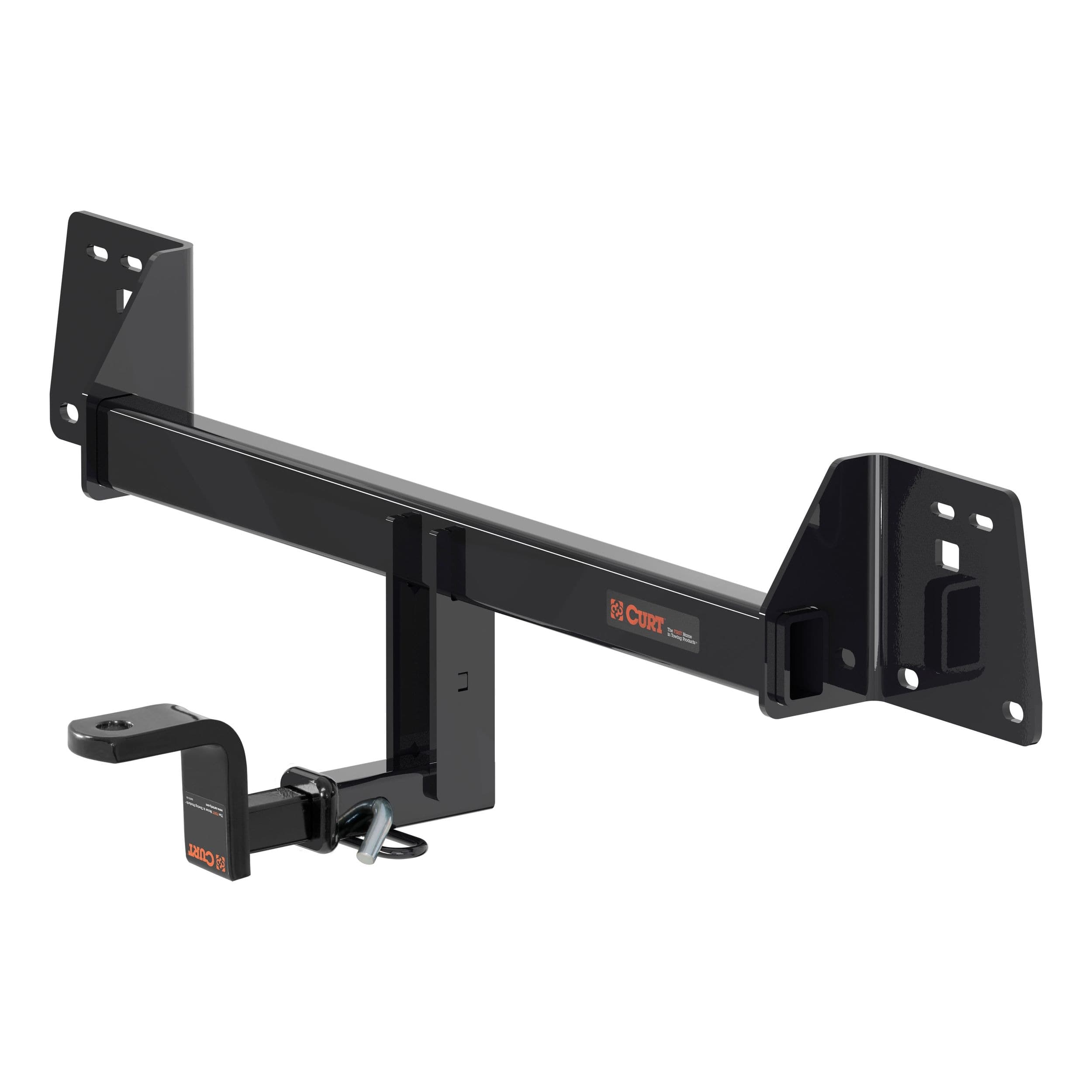 CURT 115673 Class 1 Trailer Hitch with Ball Mount, 1-1/4-In Receiver, Fits Select Toyota Corolla, C-HR