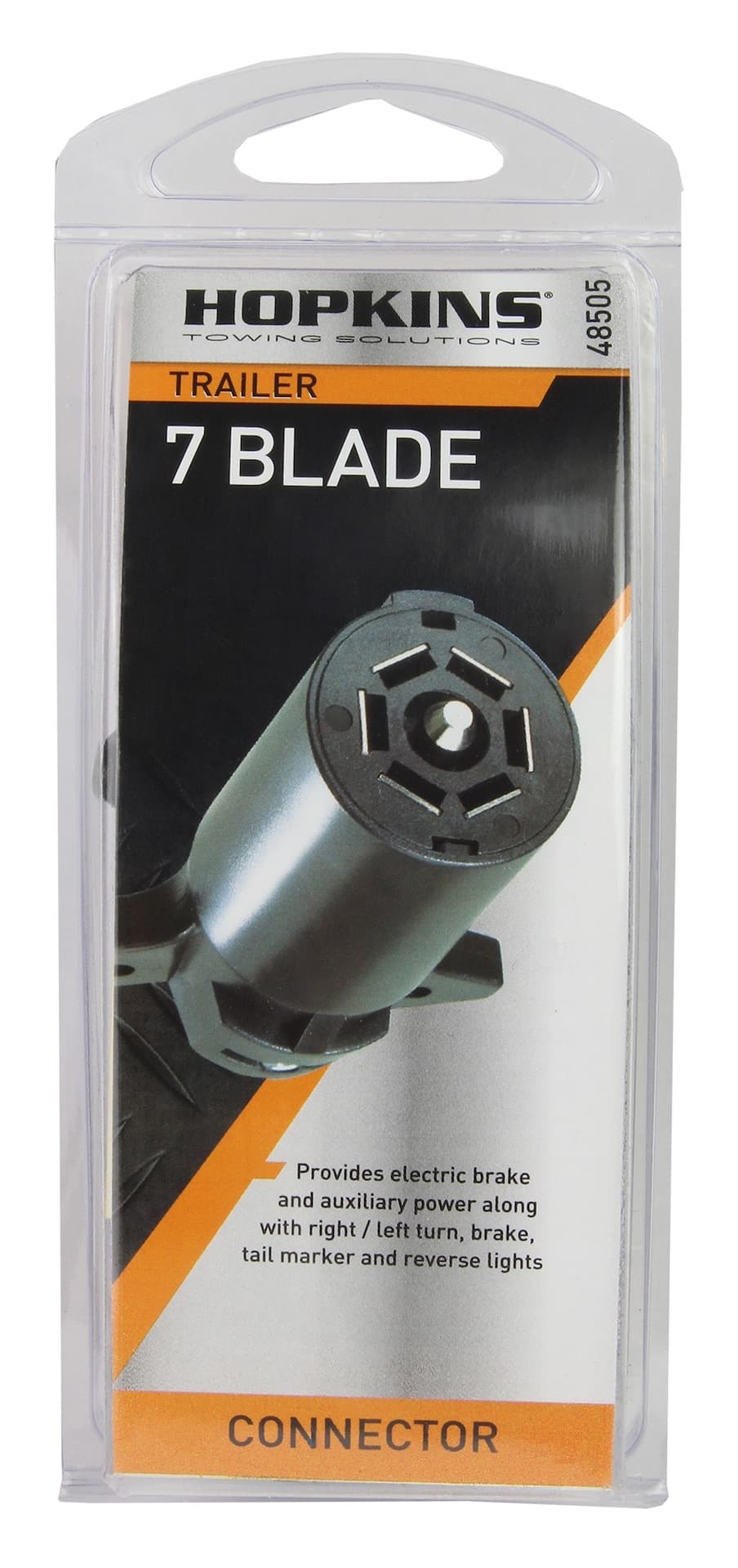 Hopkins 7 Blade Plastic Trailer Side Plug Connector