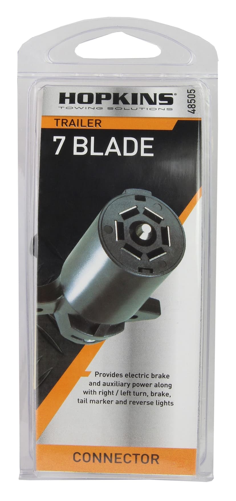 Hopkins 7 Blade Plastic Trailer Side Plug Connector