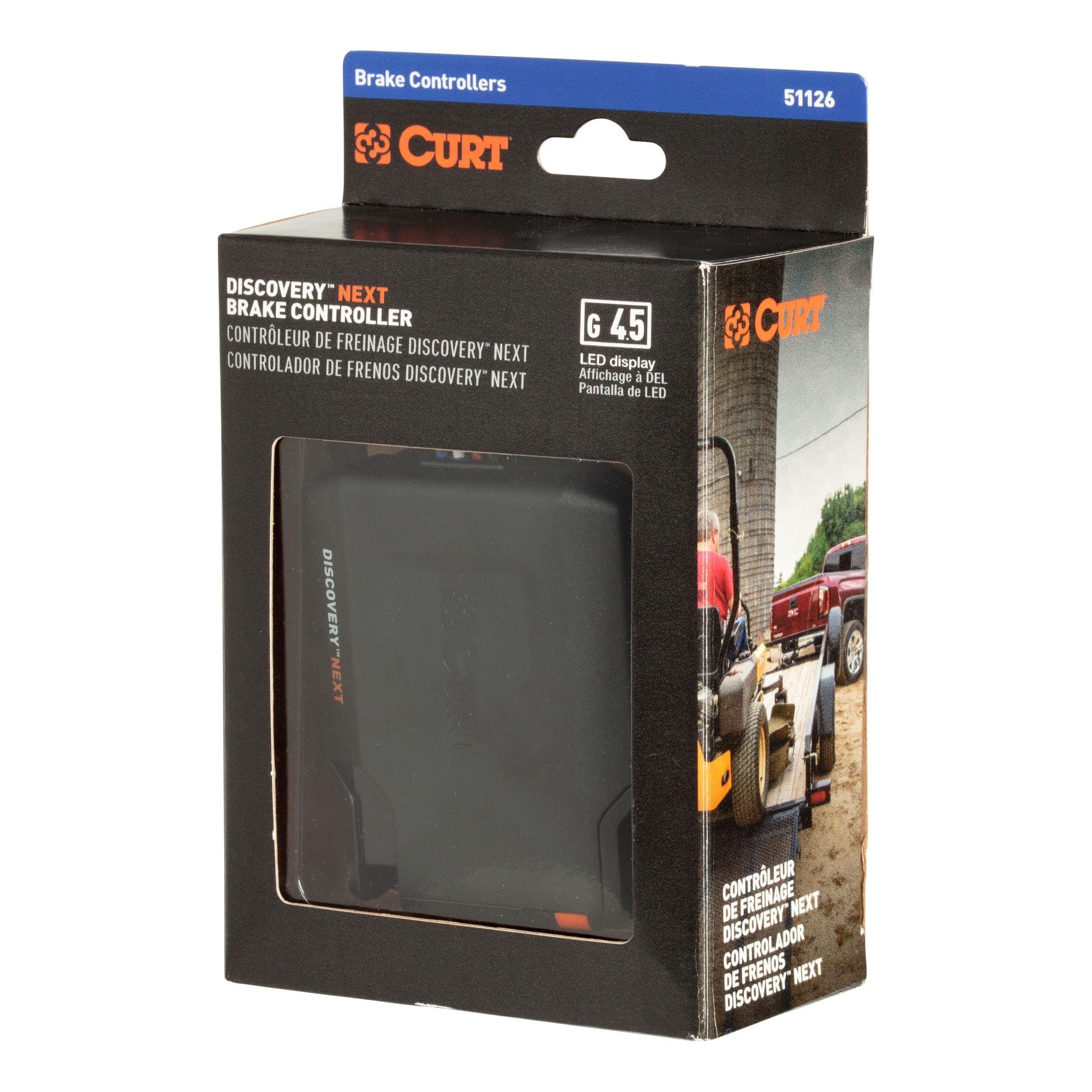 CURT 51126 Discovery Next Time-Delay Trailer Brake Controller