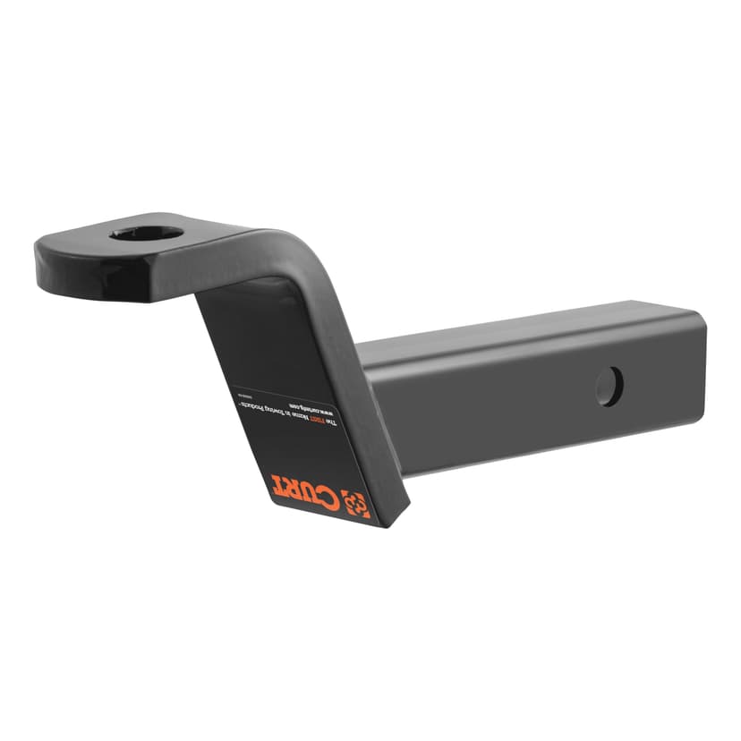 CURT 45860 Class 3 Trailer Hitch Ball Mount, Fits 2-in Receiver, 4-in Drop / 2-in Rise