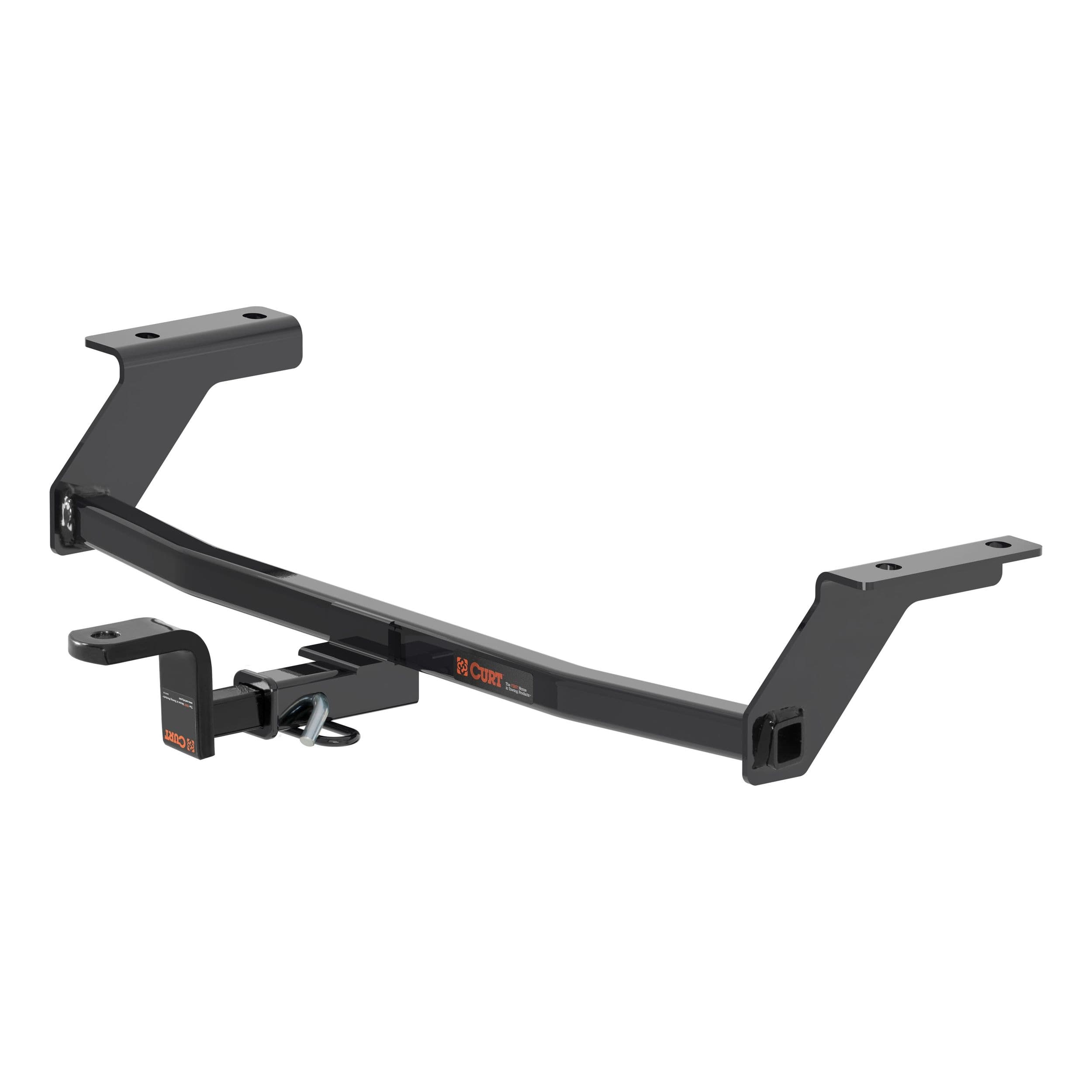 CURT 116333 Class 1 Trailer Hitch with Ball Mount, 1-1/4-in Receiver, Select Mazda 3 Hatch