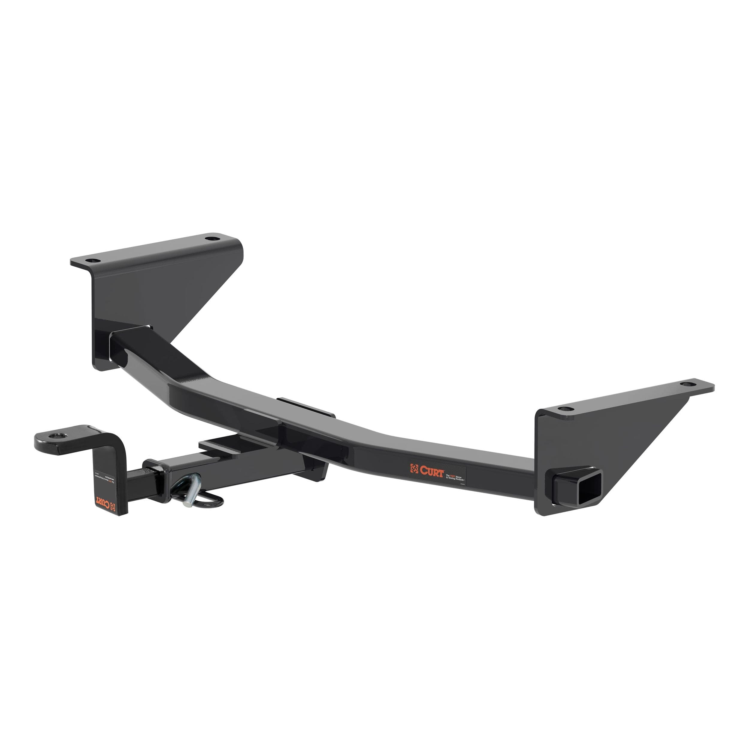 CURT 116363 Class 1 Trailer Hitch with Ball Mount, 1-1/4-in Receiver, Select Mazda 3 Sedan