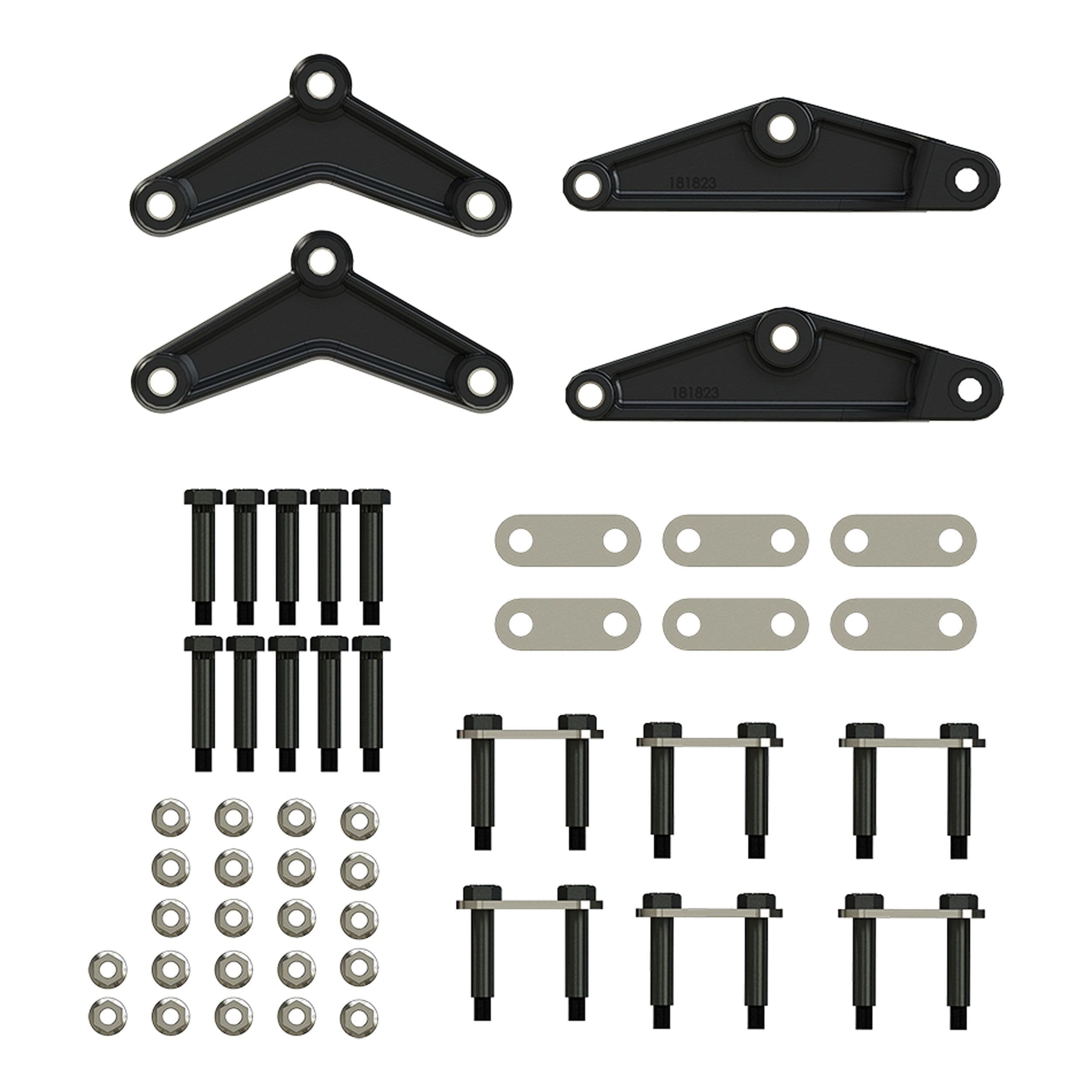 CURT Lippert 132698 Triple Axle AP Kit with Long Equalizer and Standard Bolts