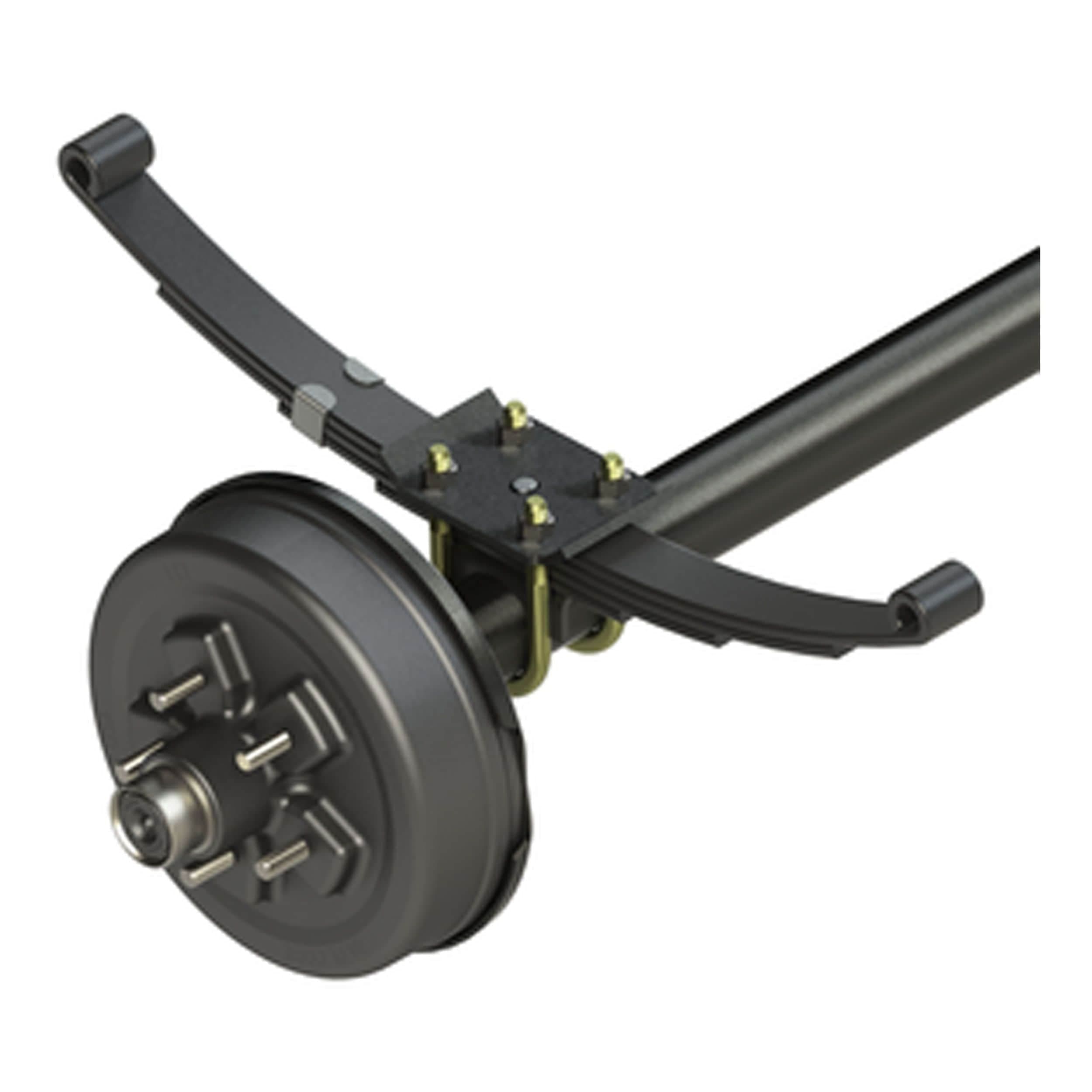 CURT Lippert 148627 RV Brake Hub Assembly, 8 on 6.5-in, 5/8-in Stud, 8,000 lbs.