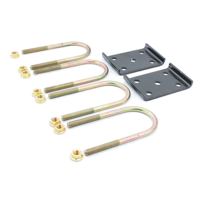 CURT 297429 Trailer Axle U-Bolt Mounting Kit, 3-in Tube