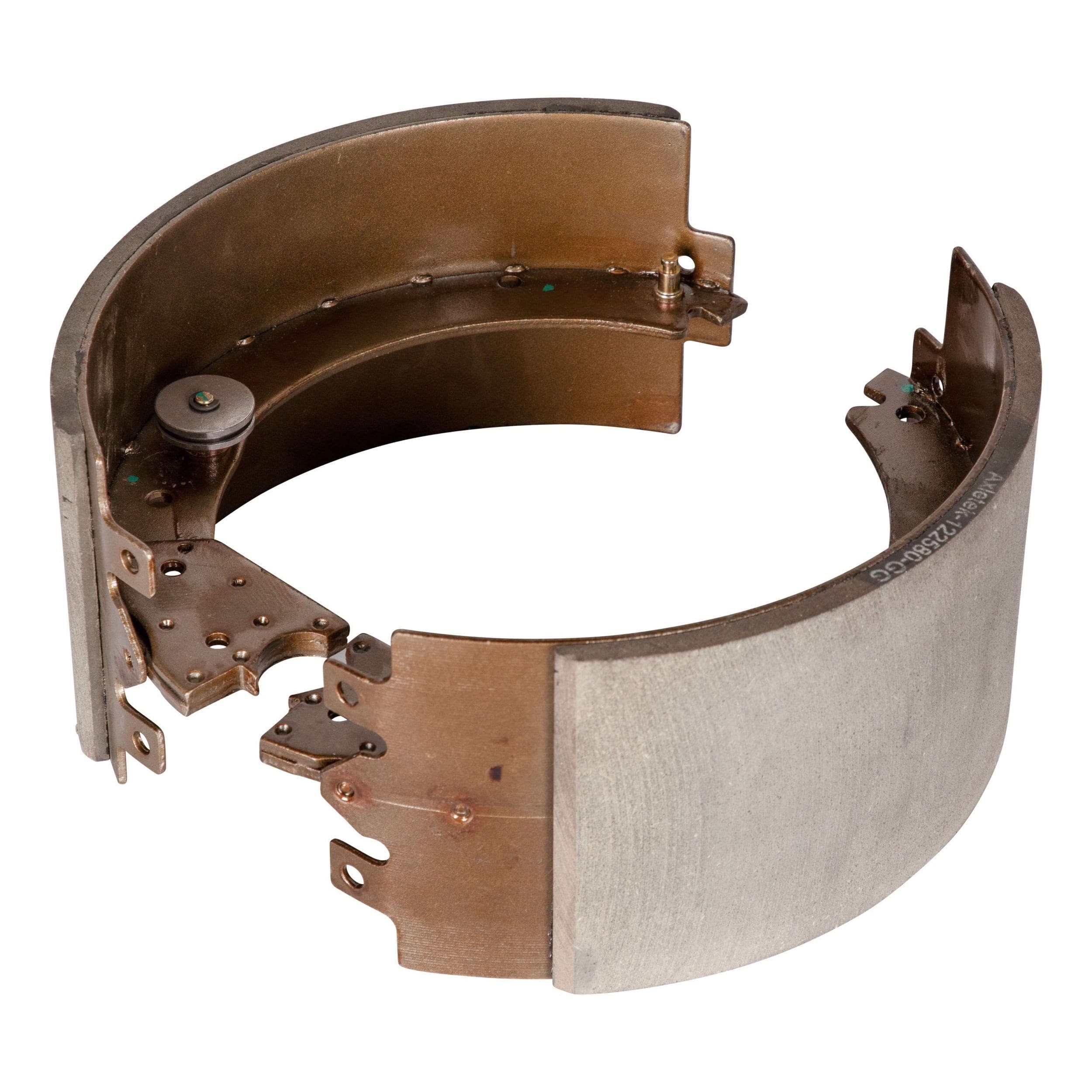 CURT Lippert 330793 Electric Trailer Brake Shoes & Lining Kit, 12-1/4-in x 5-in, Driver-Side, Self-Adjusting