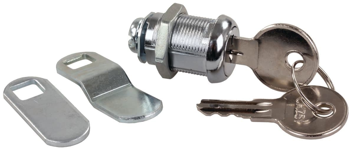 JR Products RV Compartment Door Key Lock, 7/8-in