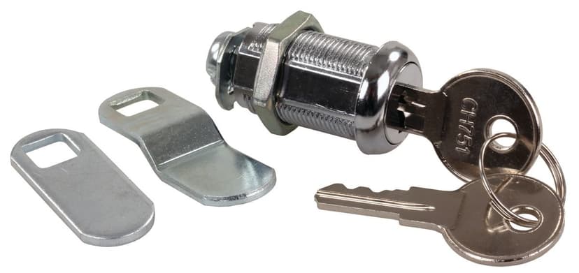JR Products RV Compartment Door Key Lock, 1-1/8-in