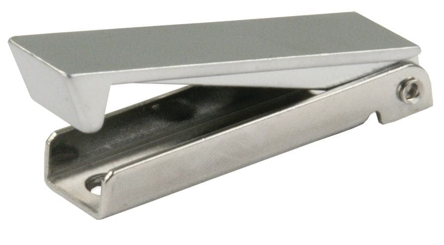 JR Products RV Baggage Door Catch, Square, Stainless Steel, 2-pk