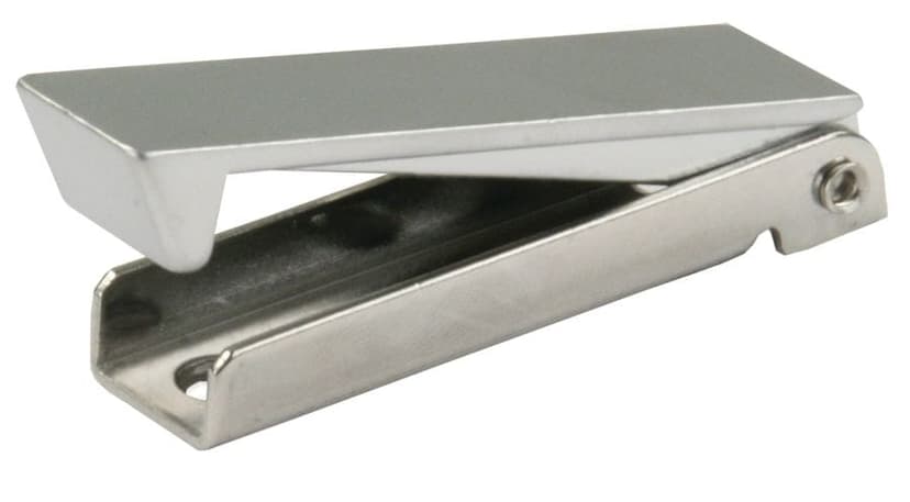 JR Products RV Baggage Door Catch, Square, Stainless Steel, 2-pk